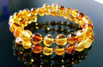Amber Natuurlijke Baltische barnsteen armband- 6 g