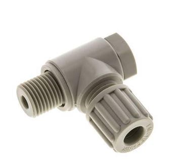 8x6mm & G1/4'' Pp L-Vorm Knelfitting Buitendraad Banjo Bout, Verzenden, Nieuw