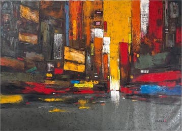Hoang Anh (1984) - Fragments de Temps 100 140 cm