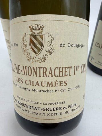 2023 Bouzereau Gruère Les Chaumées - Chassagne-Montrachet, Verzamelen, Nieuw