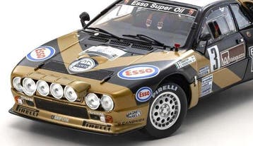Kyosho 1:18 - Modelauto - Lancia Rally 037 1985 Targa Florio, Nieuw