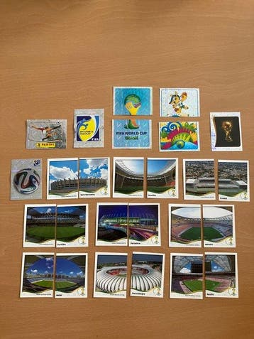 2014 Panini - 1 Empty album + complete loose sticker set -, Collections