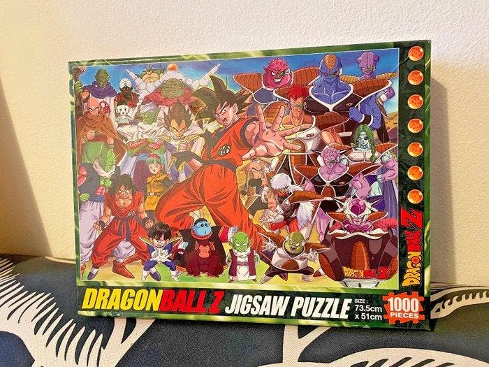 Daewon / Moleskine - Speelgoed Lotto Dragon Ball Z Jigsaw, Antiek en Kunst, Antiek | Speelgoed