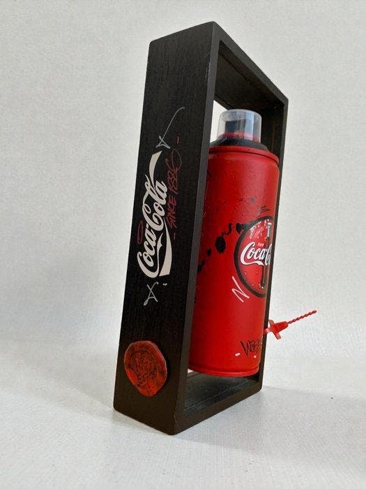 WASE - Speelgoed figuur AÉROSOL SPRAY COCA COLA 13/100 -, Antiek en Kunst, Kunst | Designobjecten