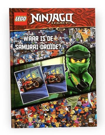 LEGO Ninjago Zoek- & vindboek: Waar is de samurai-droïde?, Verzenden, Gelezen, Billy boys
