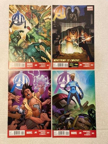 Avengers 25 comics A.I., Arena, Assemble, Earths Mightiest, Boeken, Strips | Comics, Nieuw