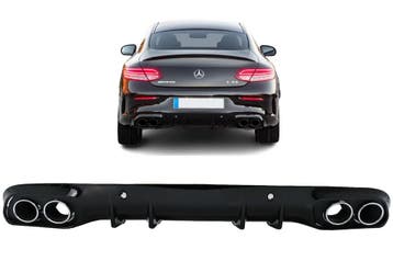 Diffuser | geschikt voor Mercedes-Benz | C-klasse Cabriolet, Verzenden