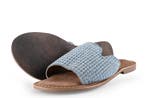 Lazamani Slippers in maat 41 Blauw, Slippers, Lazamani, Zo goed als nieuw, Verzenden