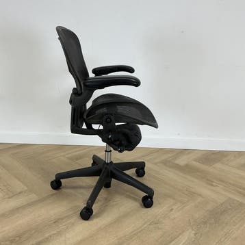 herman Miller Aeron, Antraciet, formaat A, Bureaustoel