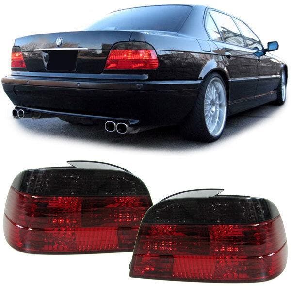 Achterlichten Rood/Smoke BMW 7 Serie E38 B5914, Autos : Pièces & Accessoires, Éclairage