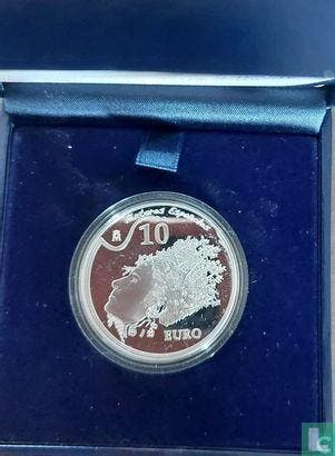 Spanje 10 euro 2009 (PROOF) Salvador Dalí - portrait of..., Postzegels en Munten, Munten | Europa | Euromunten, Verzenden, Goud