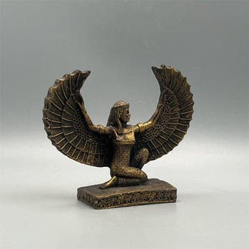 Réplique de lÉgypte ancienne Statue dIsis ailée (Sans prix