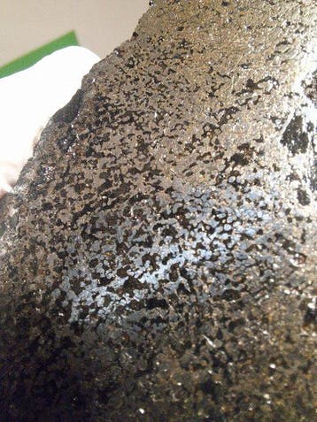 Inheems ijzer uit Groenland, Ovifak - Hoogte: 11 cm -