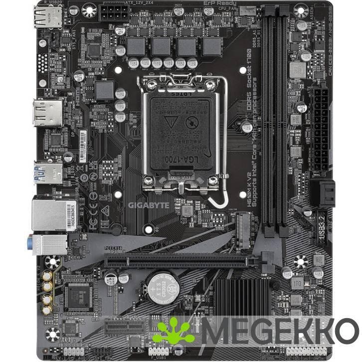GIGABYTE H610M K V2, Computers en Software, Moederborden, Nieuw, Verzenden