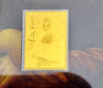 Tsjaad. 3000 Francs CFA Mona Lisa, 1/1000 Oz (Zonder