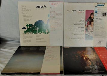 ABBA - Différents artistes - Collectie van 4 Japanse, Nieuw in verpakking