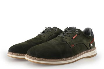 Mustang Veterschoenen in maat 45 Groen, Kleding | Heren, Schoenen, Overige kleuren, Verzenden, Mustang, Gedragen