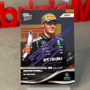 Mercedes - Topps Now - First Home Podium ( 045 ) - George, Nieuw