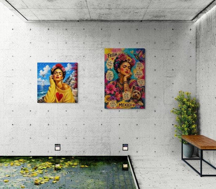 ILC & YLC - Frida colección Mirada de Revolución XXL, Antiquités & Art, Art | Objets design