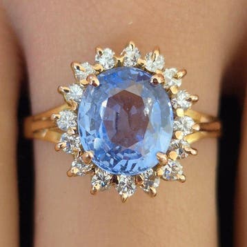 Zonder minimumprijs - Ring - 18 karaat Geel goud - 2.47ct., Nieuw