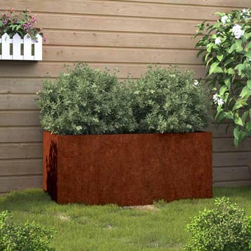 vidaXL Plantenbak 62x40x39 cm cortenstaal, Verzenden, Nieuw