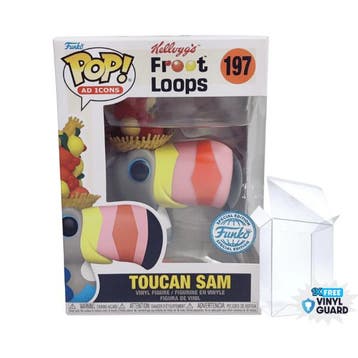 Funko Pop!  Toucan Sam #197 Fruit Loops Special Edition, Verzenden