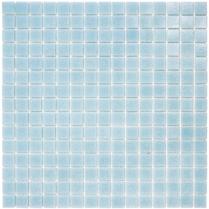 Wand & Vloer Mozaïek Tegels Factory Glas Lichtblauw - Mat.., Doe-het-zelf en Bouw, Tegels, 20 tot 40 cm, 20 tot 40 cm, 10 m² of meer