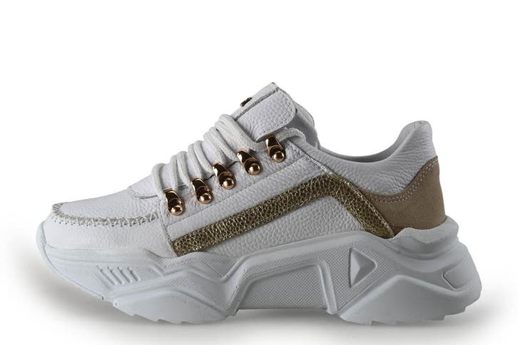Babouche Sneakers in maat 38 Wit, Kleding | Dames, Schoenen, Wit, Zo goed als nieuw, Sneakers, Verzenden