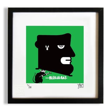 IABO - Street War Bnaksy Versus Blek Le Rat (green