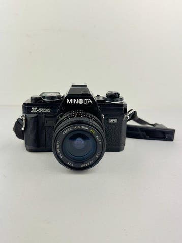 Minolta X-700 + Super Albinar 28mm Lens Analoge camera, Nieuw