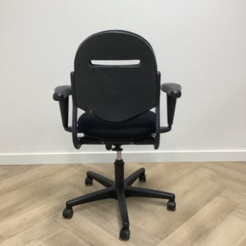 Ahrend 220 bureaustoel, zwart, Ergonomisch, Gebruikt, Zwart, Bureaustoel