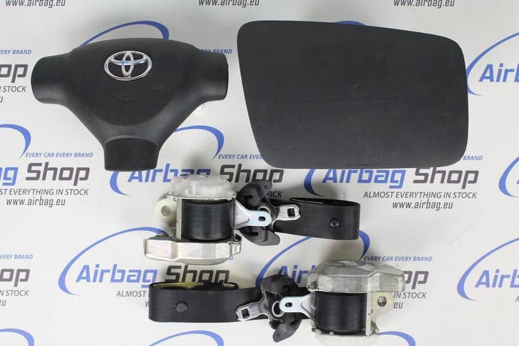 Airbag kit – Panneaux noir Toyota Aygo (2005-2014), Auto-onderdelen, Dashboard en Schakelaars
