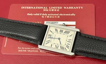 Cartier - Tank Solo - W5200003 - Homme - 2016, Bijoux, Sacs & Beauté