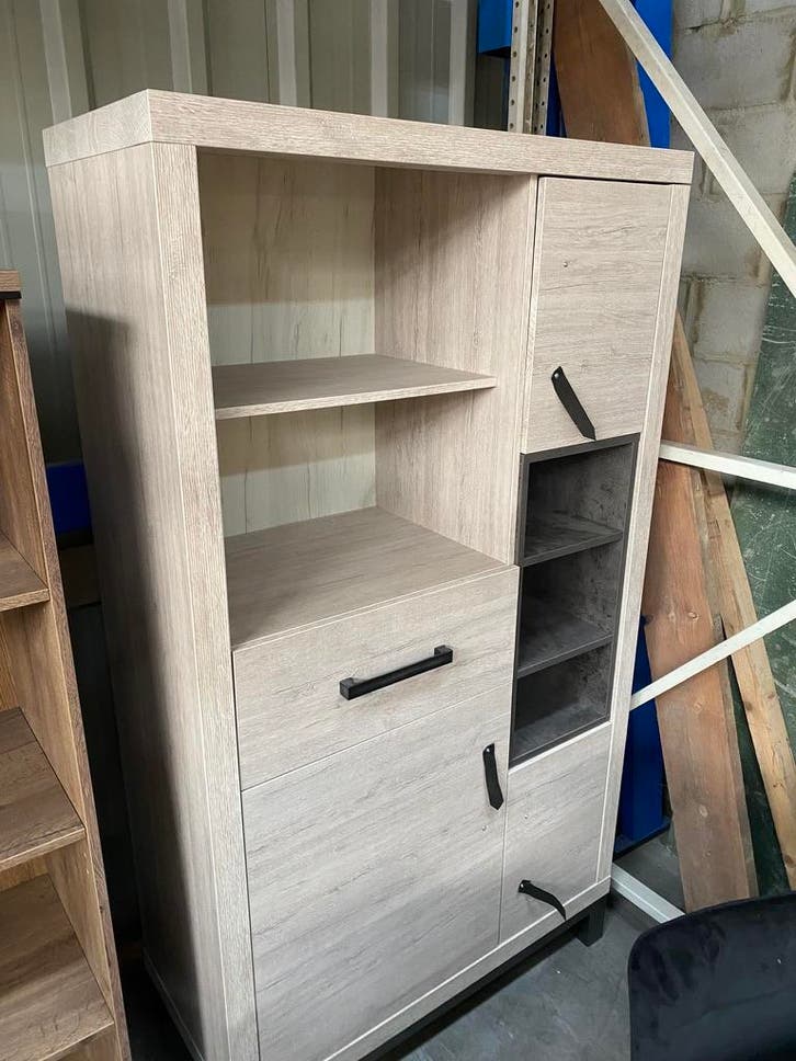 Next bergkast, gletsjer, Huis en Inrichting, Kasten | Wandmeubels, Nieuw, Metaal, Overige materialen