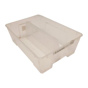 Inzet voor transparante opbergbak 370x250x120mm pp, Zakelijke goederen, Horeca | Overige, Ophalen of Verzenden