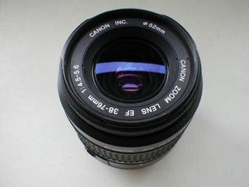 Canon EF 38-76mm F/4.5-5.6 voor EOS Zoomlens, Nieuw