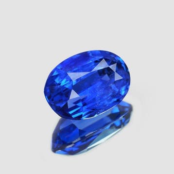 1 pcs Bleu Saphir - 1.27 ct - International Colored Gemstone, Handtassen en Accessoires, Edelstenen, Nieuw