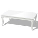 Salontafel 115cm Wit | -53% Retour Deal | Snel zijn!, Huis en Inrichting, Kunststof, 100 tot 150 cm, Verzenden, Nieuw