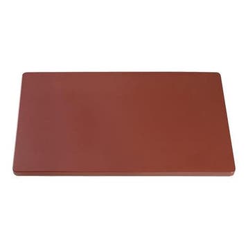 Snijplank | HDPE | Bruin | HACCP | 600x330x40(h)mm, Verzenden, Nieuw in verpakking