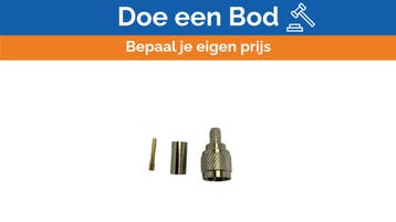 Bieden: Telegärtner UHF PL259 Male RF Connector, Ophalen of Verzenden
