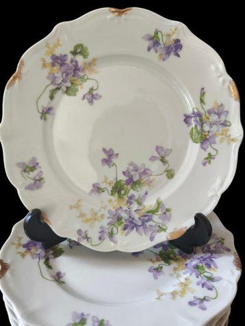 Charles Ahrenfeldt Limoges - Service de table pour 12 (14) -
