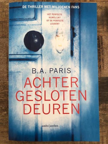 Achter gesloten deuren - special Reefman 9789026360367, Verzenden, Gelezen, B.A. Paris
