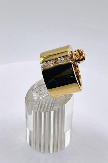 Pianegonda - Ring - 18 karaat Geel goud - 1.70ct. tw.