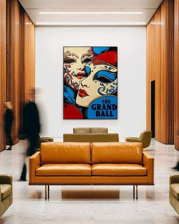 Flavia Delgado - THE GRAND BALL XL, Antiek en Kunst
