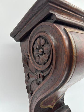 Wandtafel - Kruis van Lotharingen - Eik - Geen reserveprijs