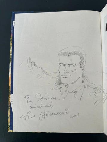Bob Morane T5 + dédicace - C - 1 Album - EO - 1989