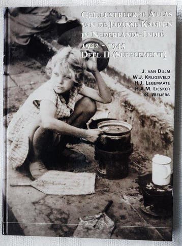 II Geillustreerde atlas van de Japanse kampen in Nederlands, Boeken, Verzenden, Gelezen