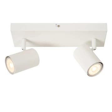 Lucide AMIGO Plafondspot 2xGU10 Wit, Verzenden, Nieuw, Metaal