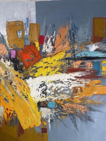Hoang A (1984) - Inclusions 100 140 cm
