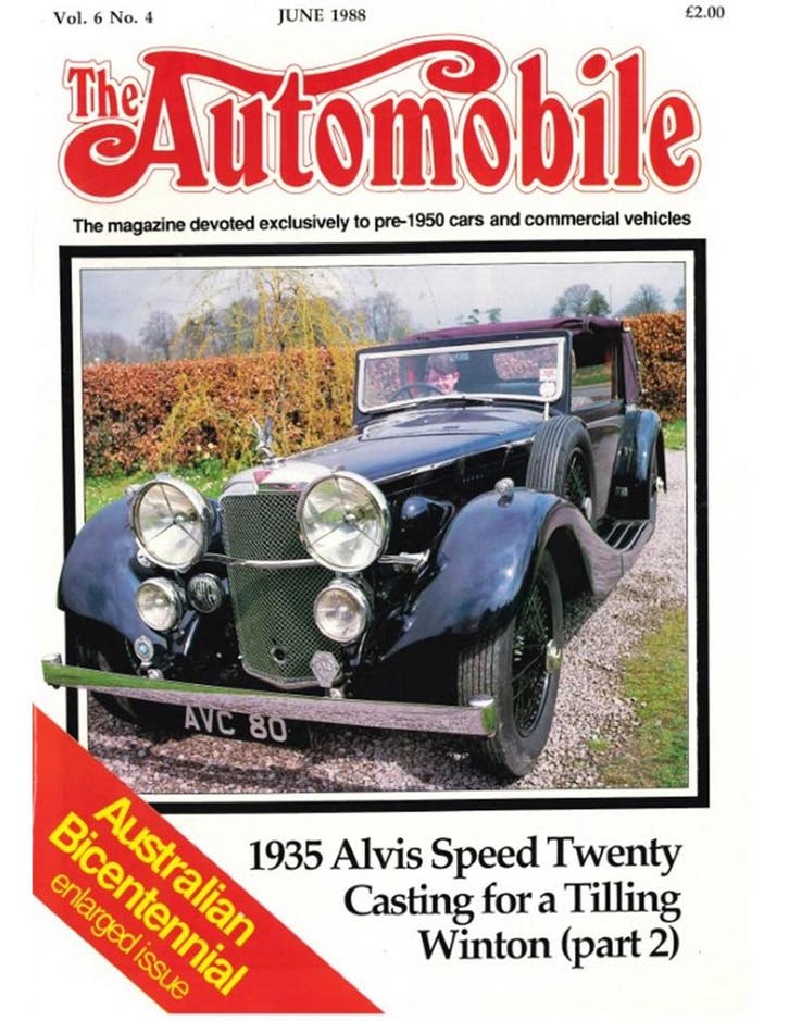 1988 THE AUTOMOBILE MAGAZINE 03, Livres, Autos | Brochures & Magazines, Enlèvement ou Envoi
